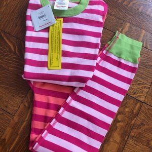 Hanna Anderson "Mix it Up" girls pajamas - size 10